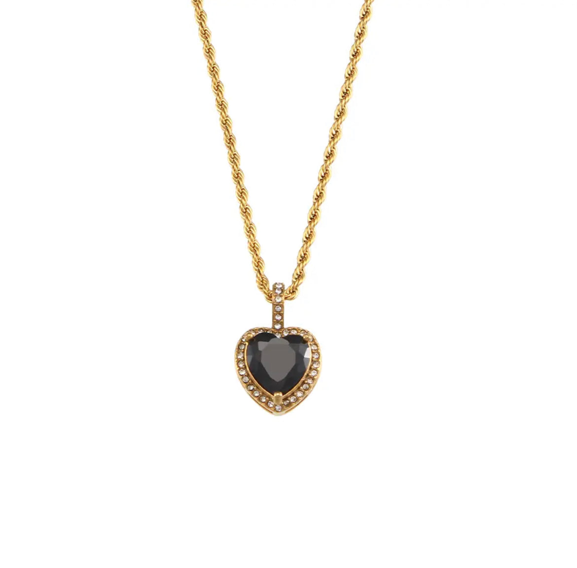 Crystal Heart Necklace