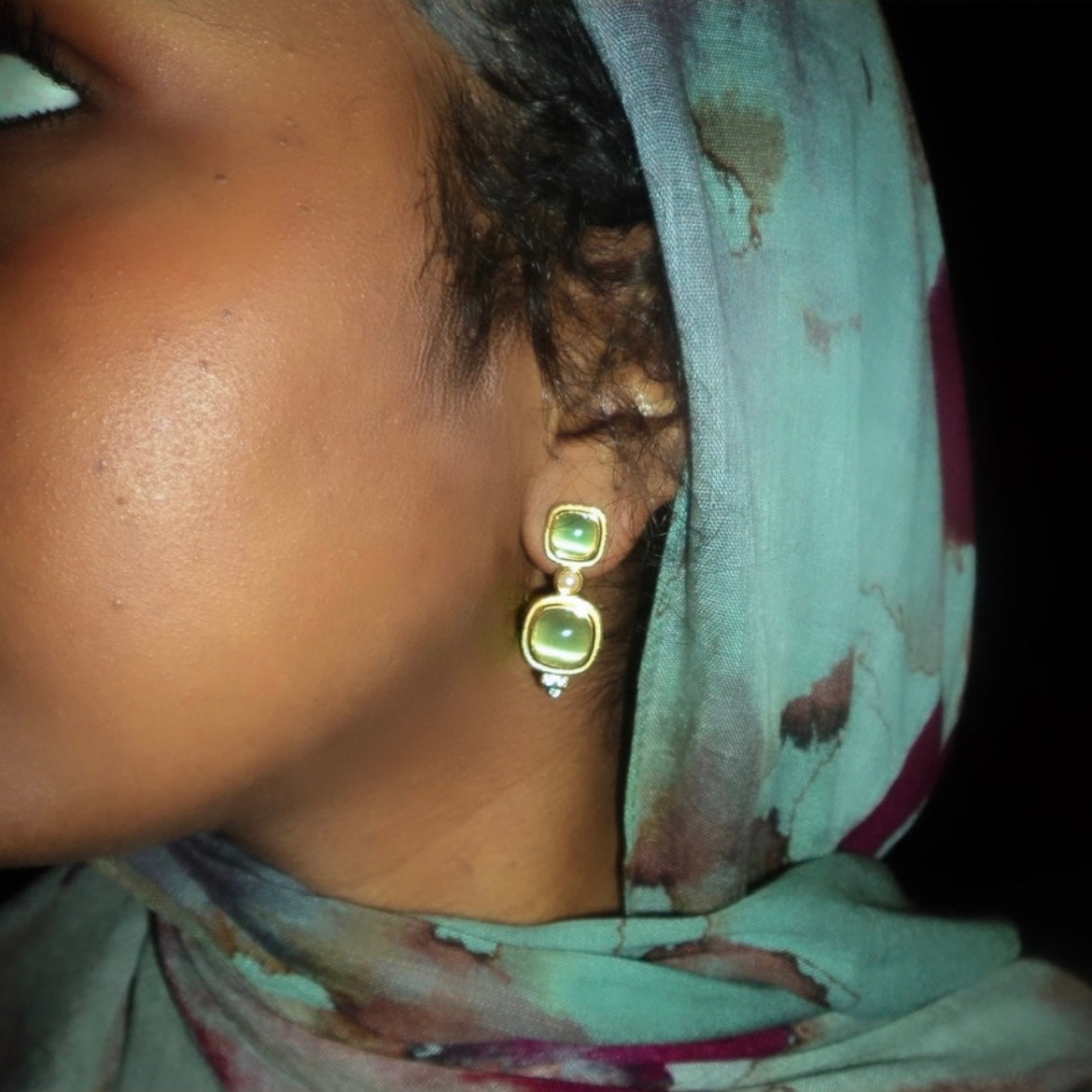 Emerald Earrings