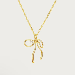 Bow Necklace