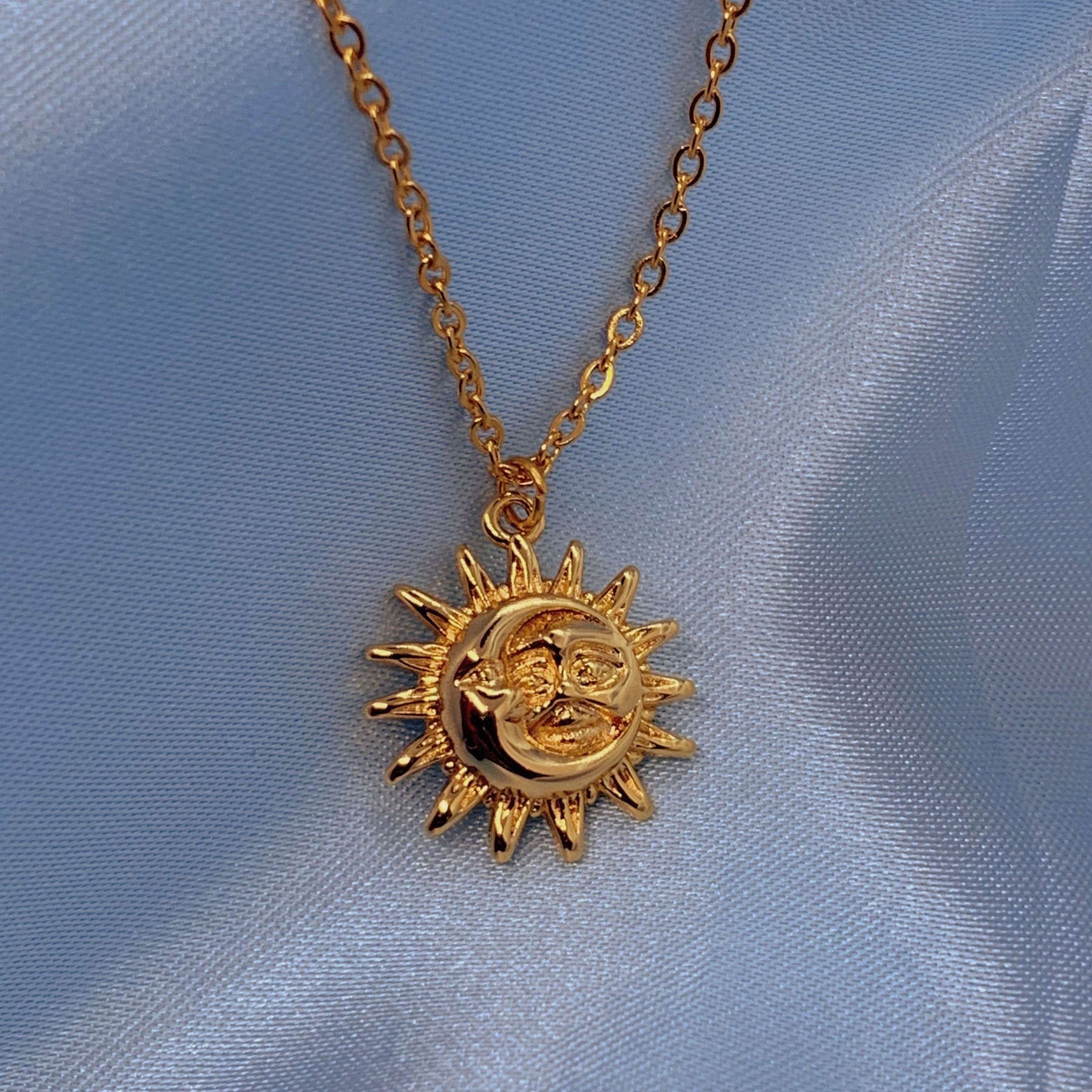 Sun and Moon Necklace