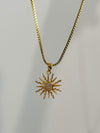 Sun Charm Necklace